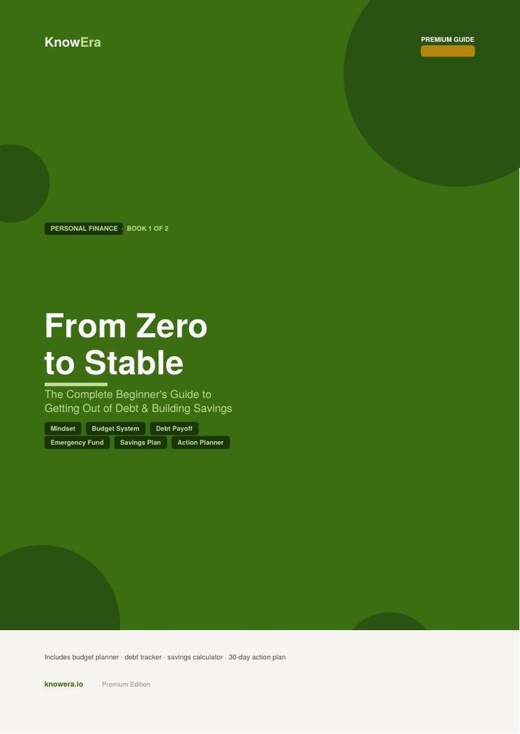 From Zero to Stable — KnowEra guide cover